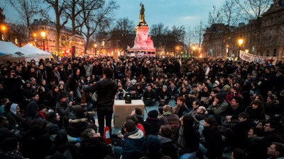 프랑스에서 등장한 이색, 밤샘 Nuit Debout 시위 (2016년)