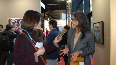 2023 아트 캐피털(Art Capital) 박람회 -한국 작가들 참여한 콩파레종 살롱의 아트 메티스에서-