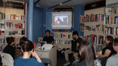 프랑스(불어권)서 한국 영화 책 발간한 강창일 작가,  작가와의 만남 및 사인회
