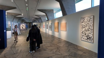 파리 유네스코 본부에서 재불한인작가 전시-인간과 자연