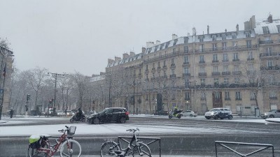 [파리아줌마 단상] 눈 보기 힘든 파리에 눈이 내리면